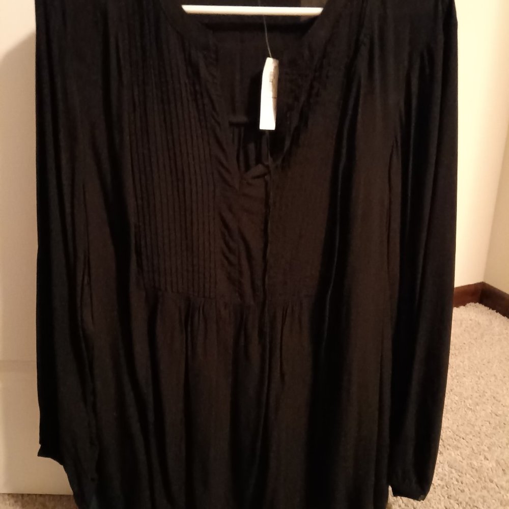 Long sleeve blouse